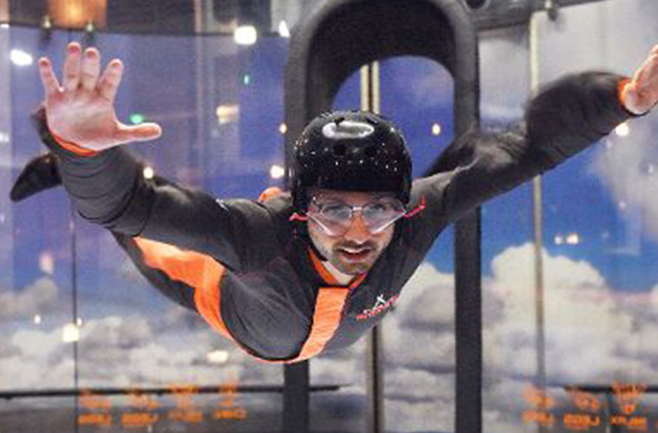 Business leader's plan to hurl himself out of a plane for charity