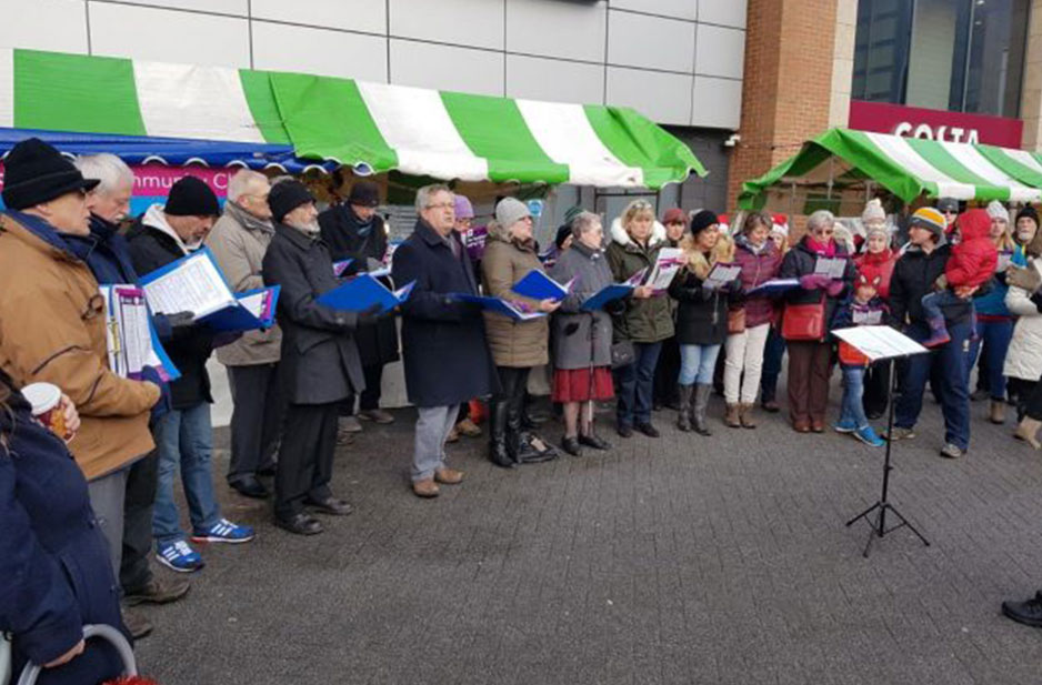 Sing out your support this Christmas