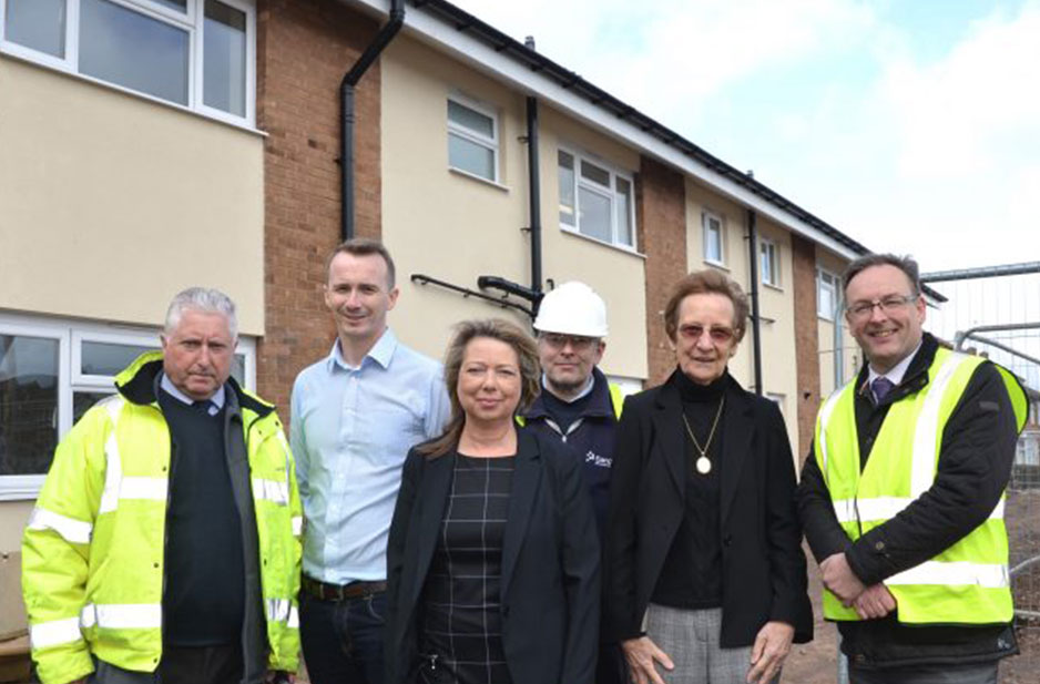 Out-of-date bedsits transformed into new flats