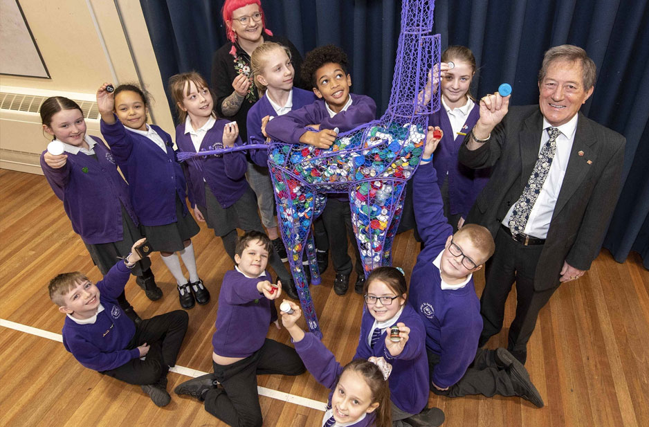 Recycling is no tall order for pupils at St Anthony’s