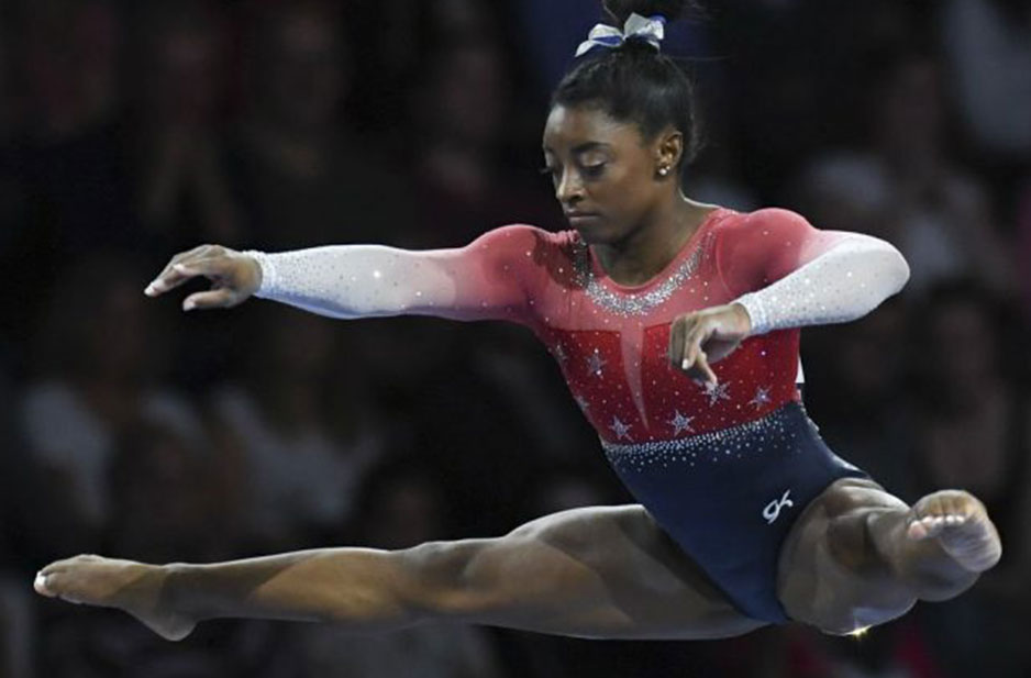 Simone Biles wins record-breaking 21st World Gymnastics Championships medal