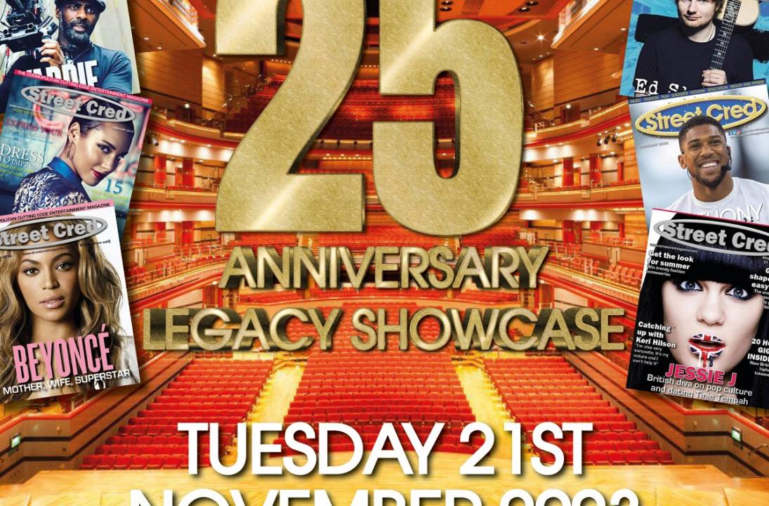 COMPETITION: Win Tickets To Street Cred Magazine 25th Anniversary Legacy Showcase!