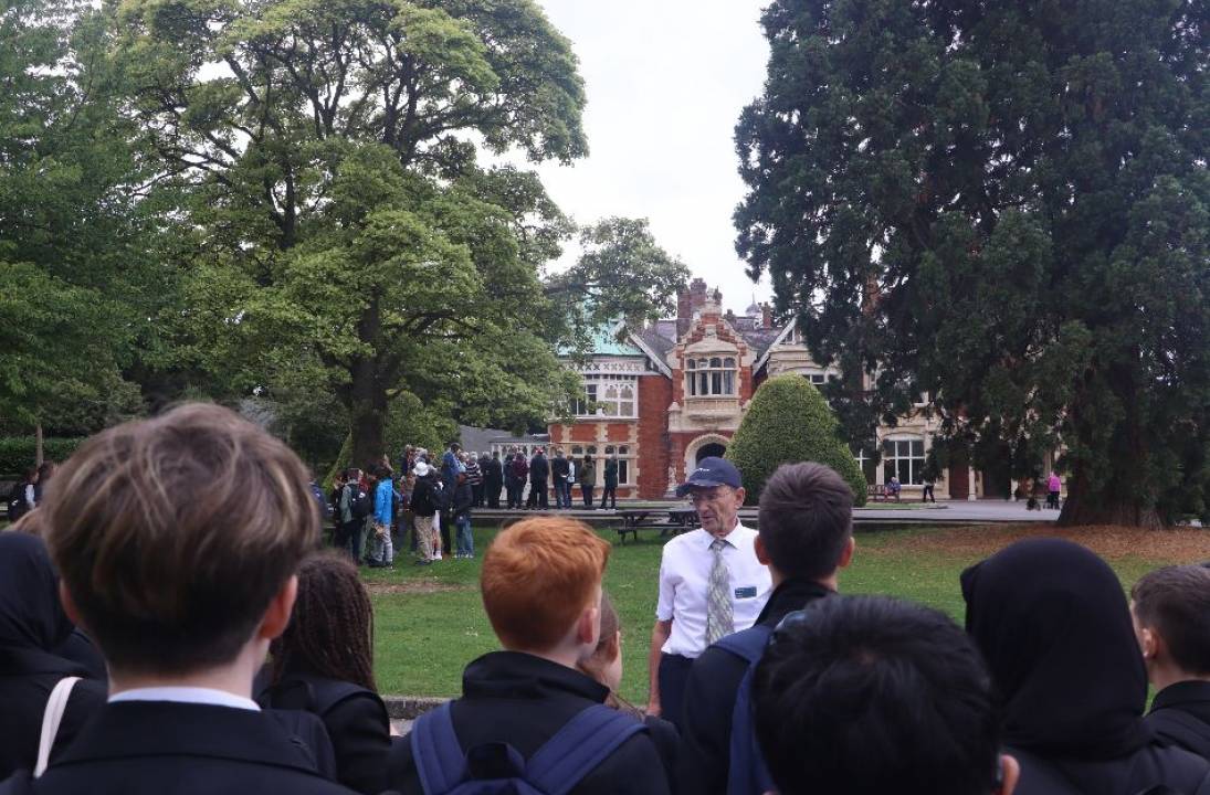 Hundreds of Solihull students crack the code with educational visit to Bletchley Park