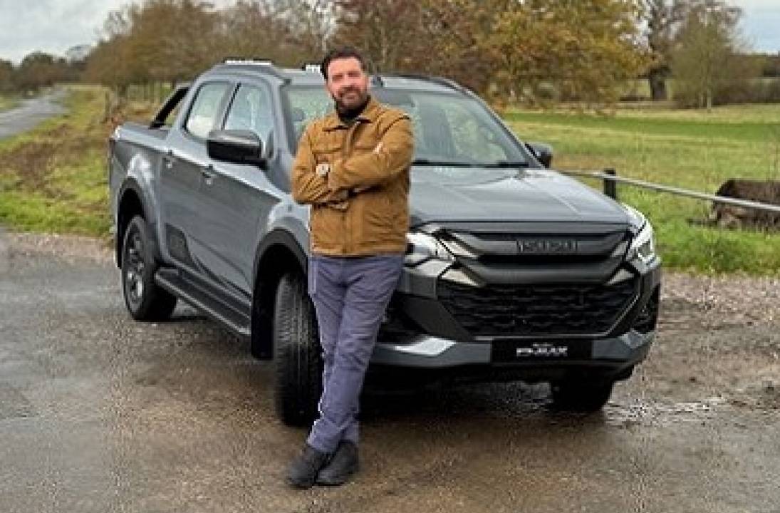 TV star Nick Knowles nails new role as Isuzu ambassador