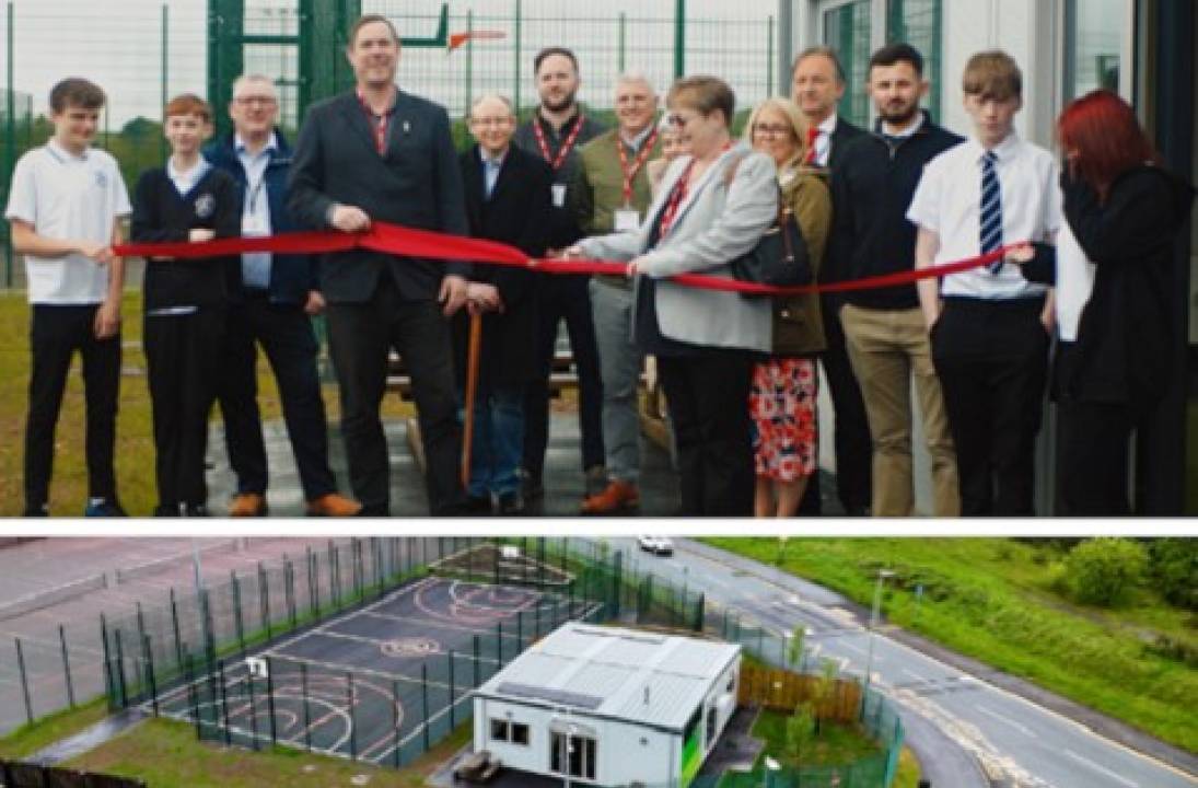 New facilities officially opened at Caerphilly school